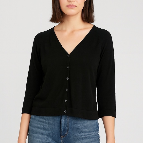 Max Mara Weekend Viscose Quarter Sleeve Cardigan Size XL MAXMARA - Picture 1 of 5